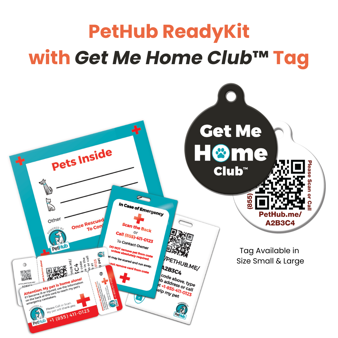 PetHub QR Pet ID Comprehensive ReadyKit β Complete Emergency Kit