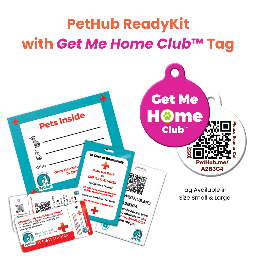 PetHub QR Pet ID Comprehensive ReadyKit β Complete Emergency Kit