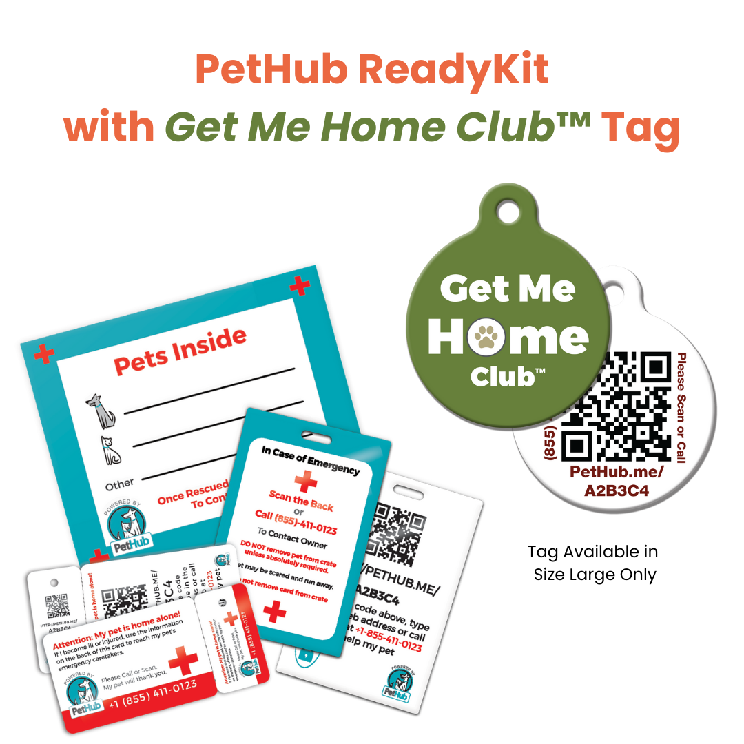 PetHub QR Pet ID Comprehensive ReadyKit β Complete Emergency Kit