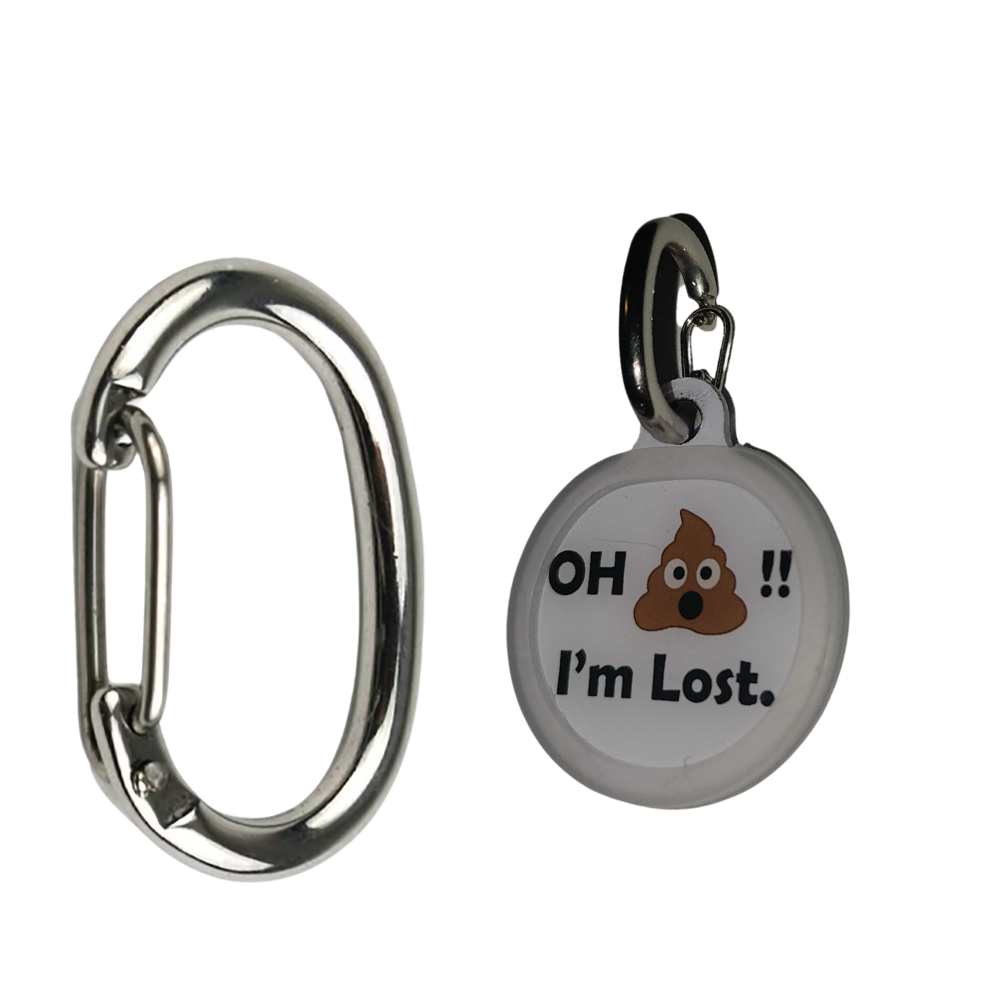 EZ Change Pet Tag Clip – Quick-Release Tag Connector