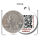 Get Me Home Club™ QR Tag – Stylish, Smart Pet ID