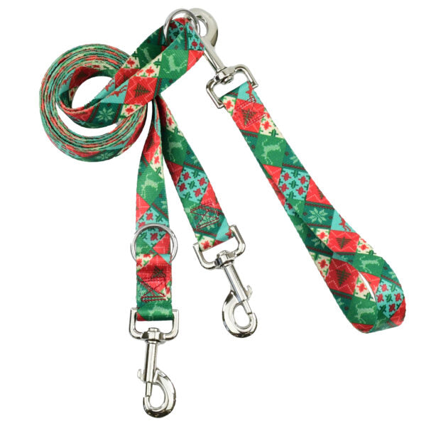 Christmas Patchwork Freedom No-Pull Dog Harness – EarthStyle