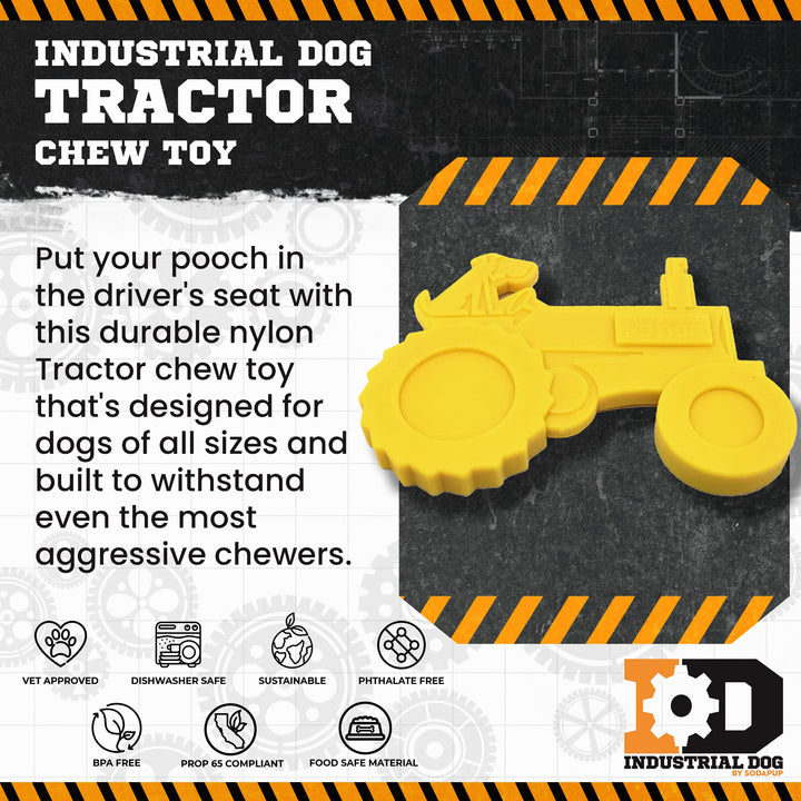 ID Tractor  Ultra Durable Nylon Dog Chew Toy