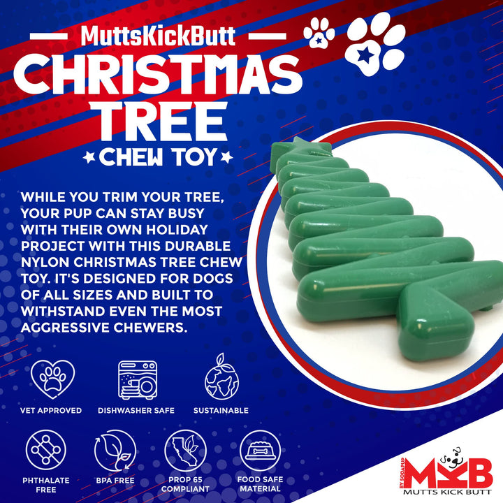 Christmas Tree Ultra Durable Nylon Dog Chew Toy