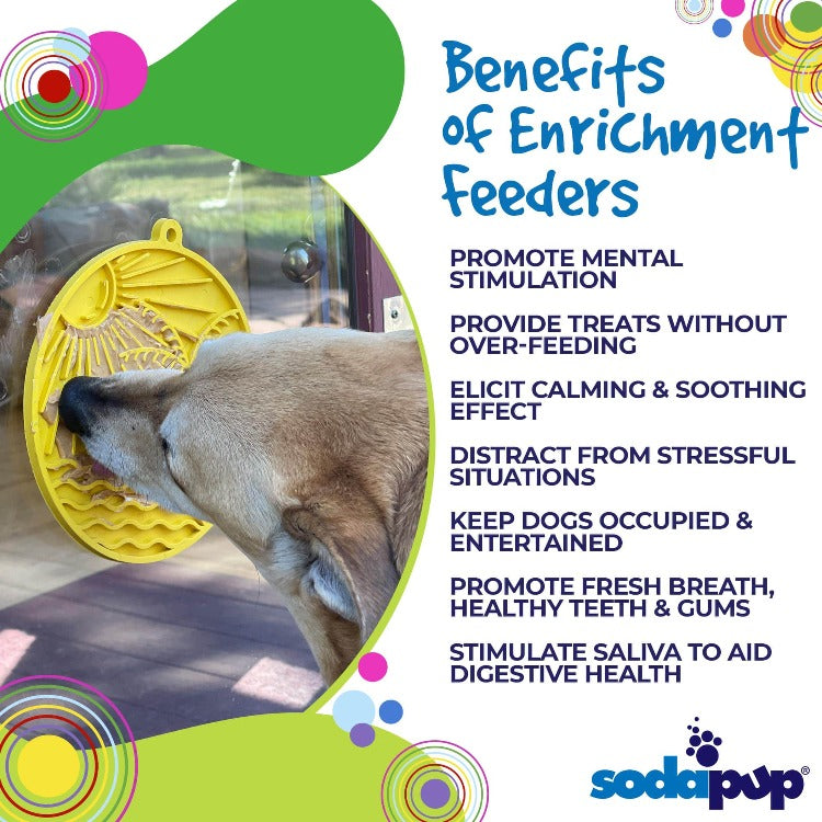 Sun n' Sea eMat Enrichment Lick Mat With Suction Cups