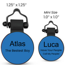 PetHub Silicone Silent Glow-in-the-Dark Blue Tag