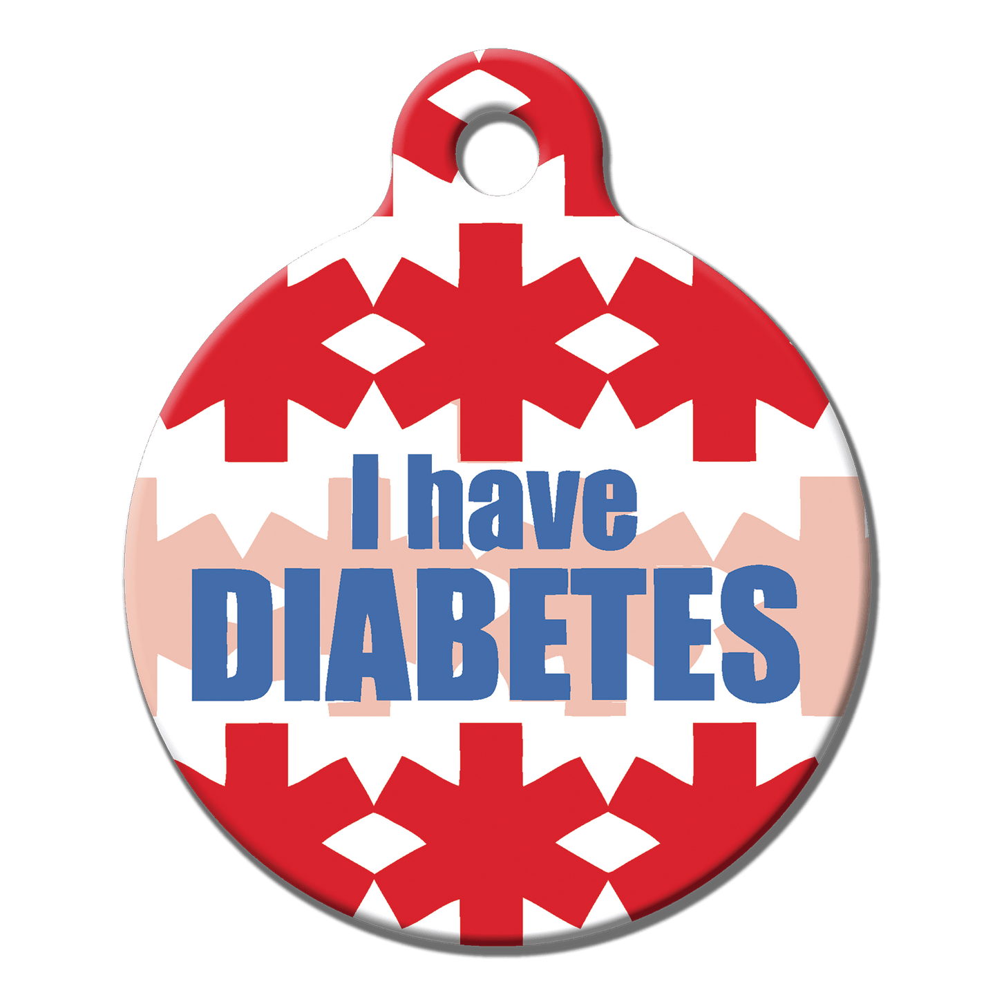 QR ID Pet Tag - DTA: I Have Diabetes