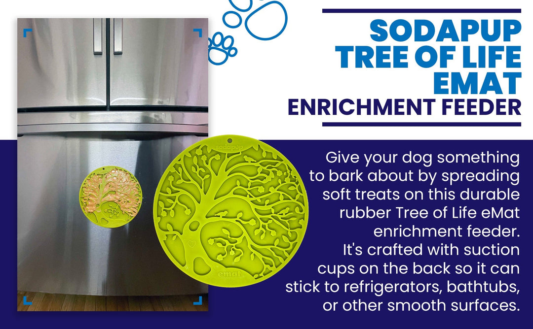 Tree of Life eMat Enrichment Lick Mat With Suction Cups