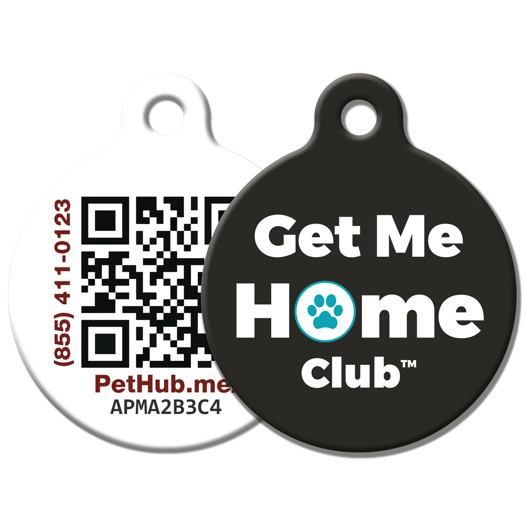 QR ID Pet Tag - Get Me Home Club™