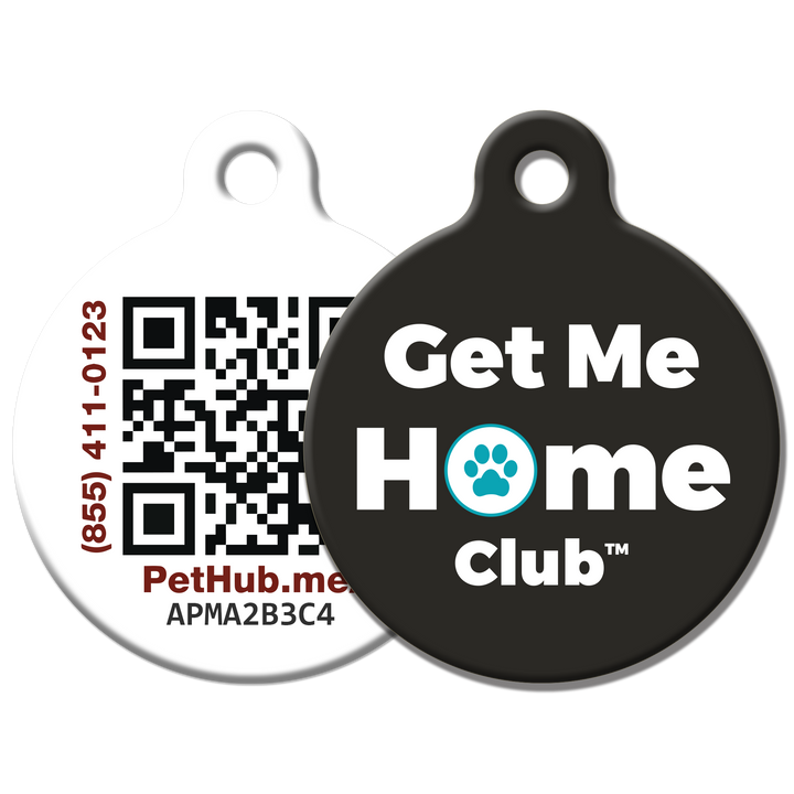 QR ID Pet Tag - Get Me Home Club™