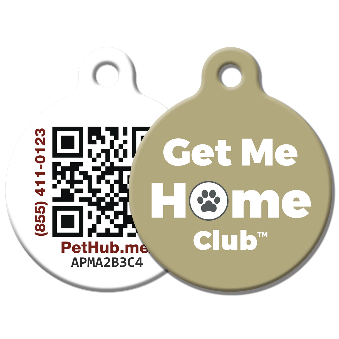 QR ID Pet Tag - Get Me Home Club™