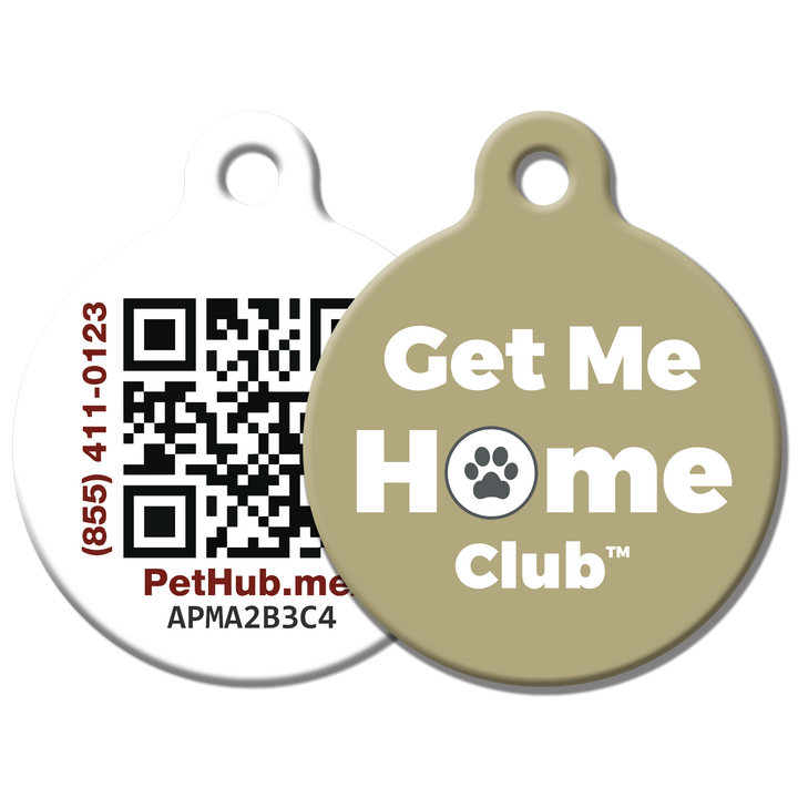 QR ID Pet Tag - Get Me Home Club™