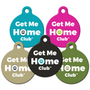 Get Me Home Club™ QR Tag – Stylish, Smart Pet ID
