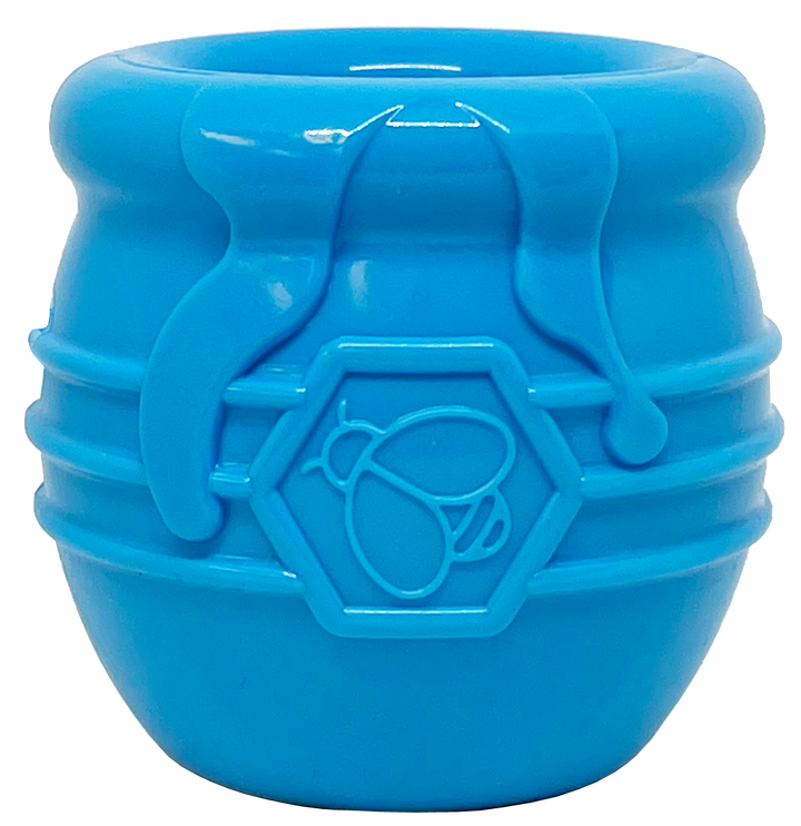 Honey Pot Durable PUP-X Rubber Treat Dispenser & Enrichment Toy