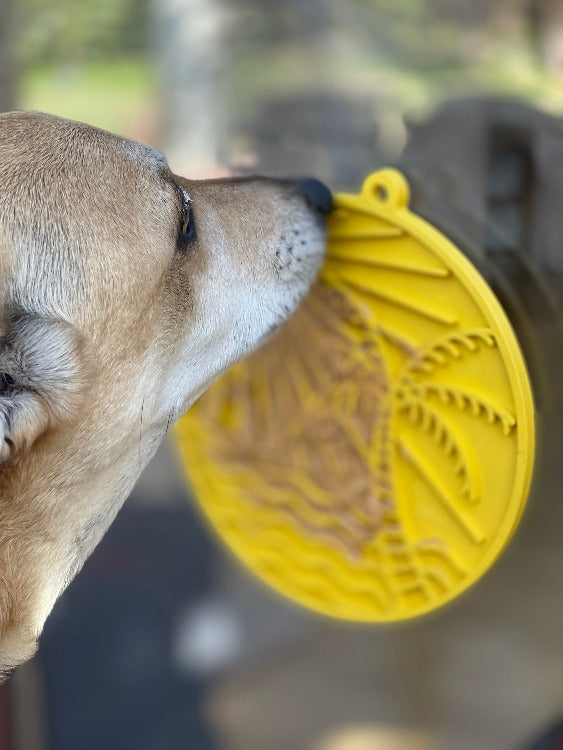 Sun n' Sea eMat Enrichment Lick Mat With Suction Cups