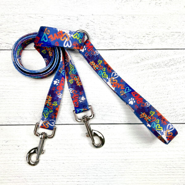 **BUNDLE!** Love Graffiti Blue Freedom No-Pull Harness & More!