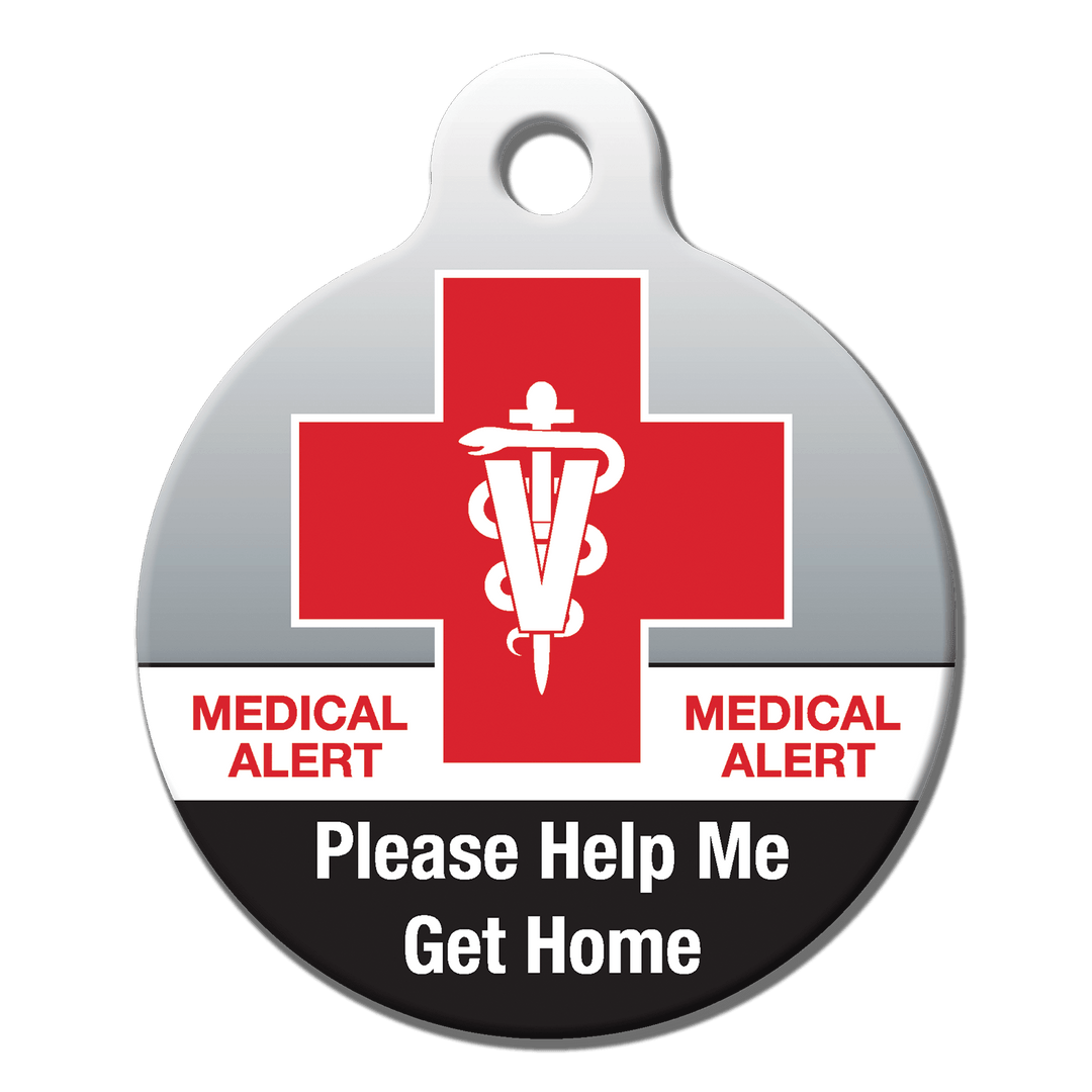 QR ID Pet Tag - Medical Alert