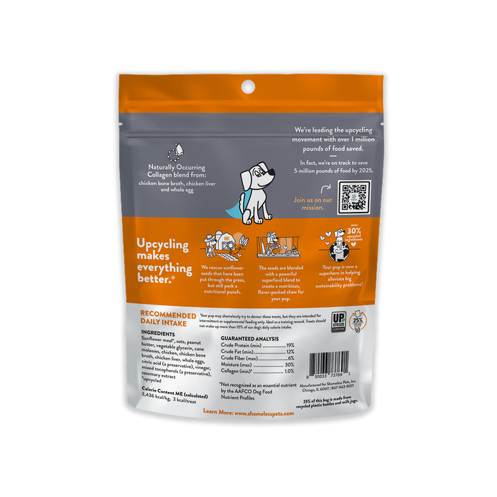 Peanut Butter Bliss Bone Broth Chews