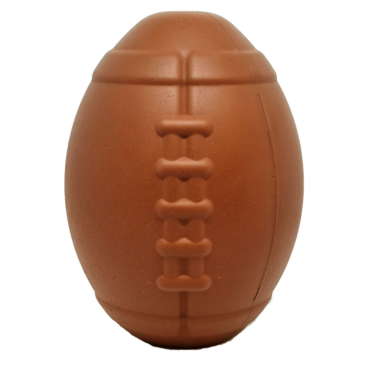 Football Durable Rubber Chew Toy and Treat Dispenser