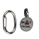 EZ Change Pet Tag Clip – Quick-Release Tag Connector