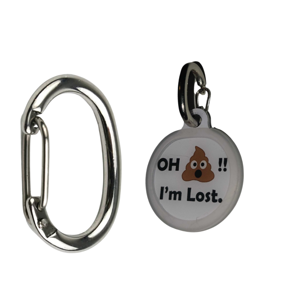 EZ Change Pet Tag Clip – Quick-Release Tag Connector