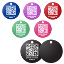 PetHub QR Pet ID Tag – Classic Aluminum