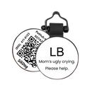 PetHub Silicone Silent Glow-in-the-Dark White Mini Tag