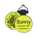 PetHub Silicone Silent Glow-in-the-Dark Yellow MiniTag