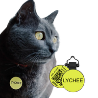 PetHub Silicone Silent Glow-in-the-Dark Yellow MiniTag