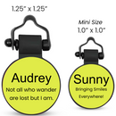 PetHub Silicone Silent Glow-in-the-Dark Yellow Tag