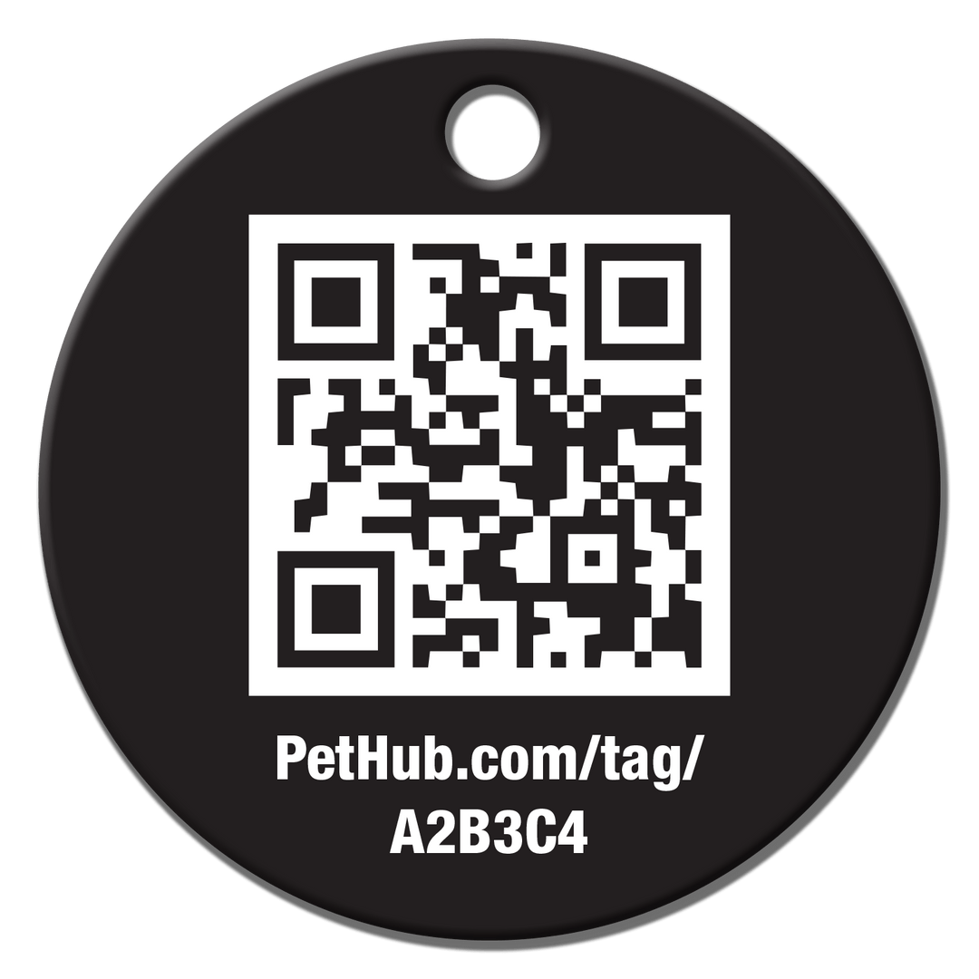 FINAL SALE: Basic Aluminum QR ID Pet Tag