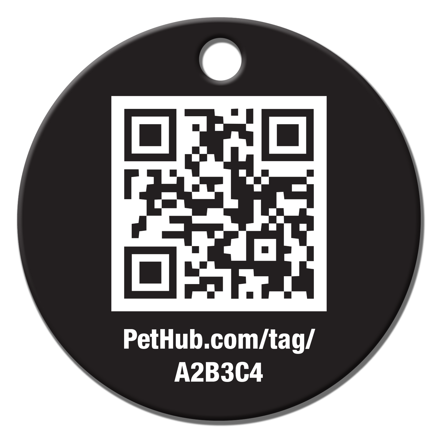 QR ID Pet Tag - Aluminum