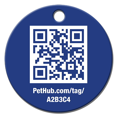 FINAL SALE: Basic Aluminum QR ID Pet Tag