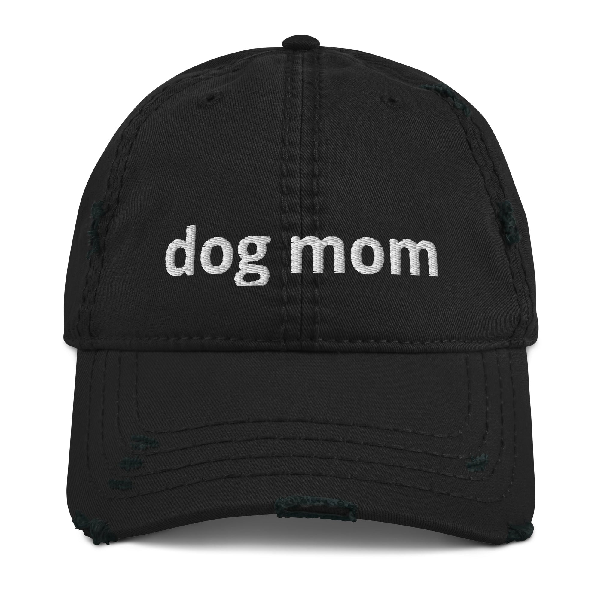Dog Mom - Distressed Dad Hat