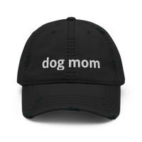 Dog Mom - Distressed Dad Hat