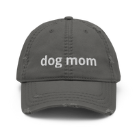 Dog Mom - Distressed Dad Hat