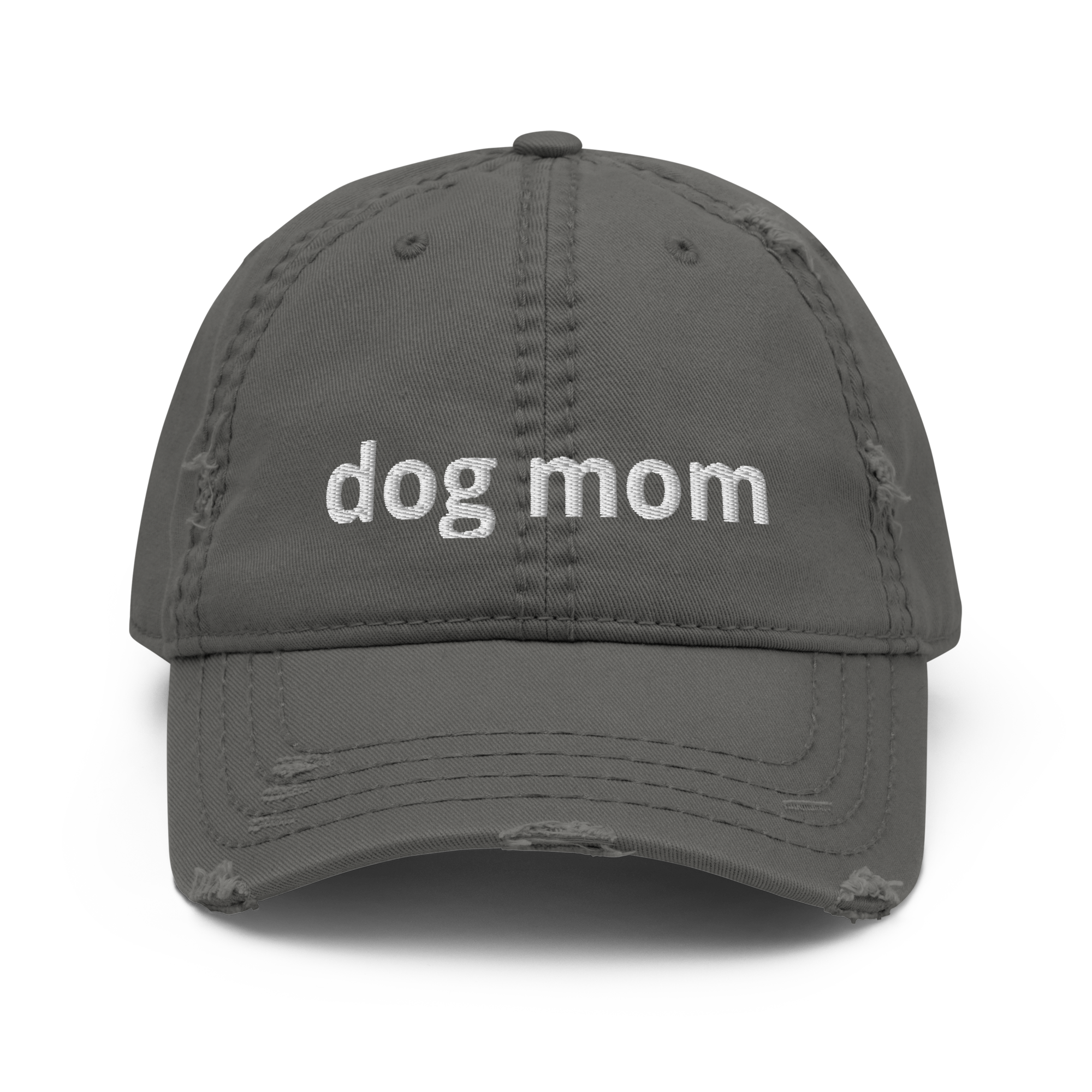 Dog Mom - Distressed Dad Hat