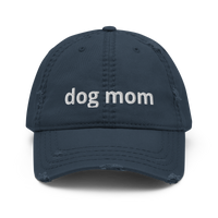 Dog Mom - Distressed Dad Hat