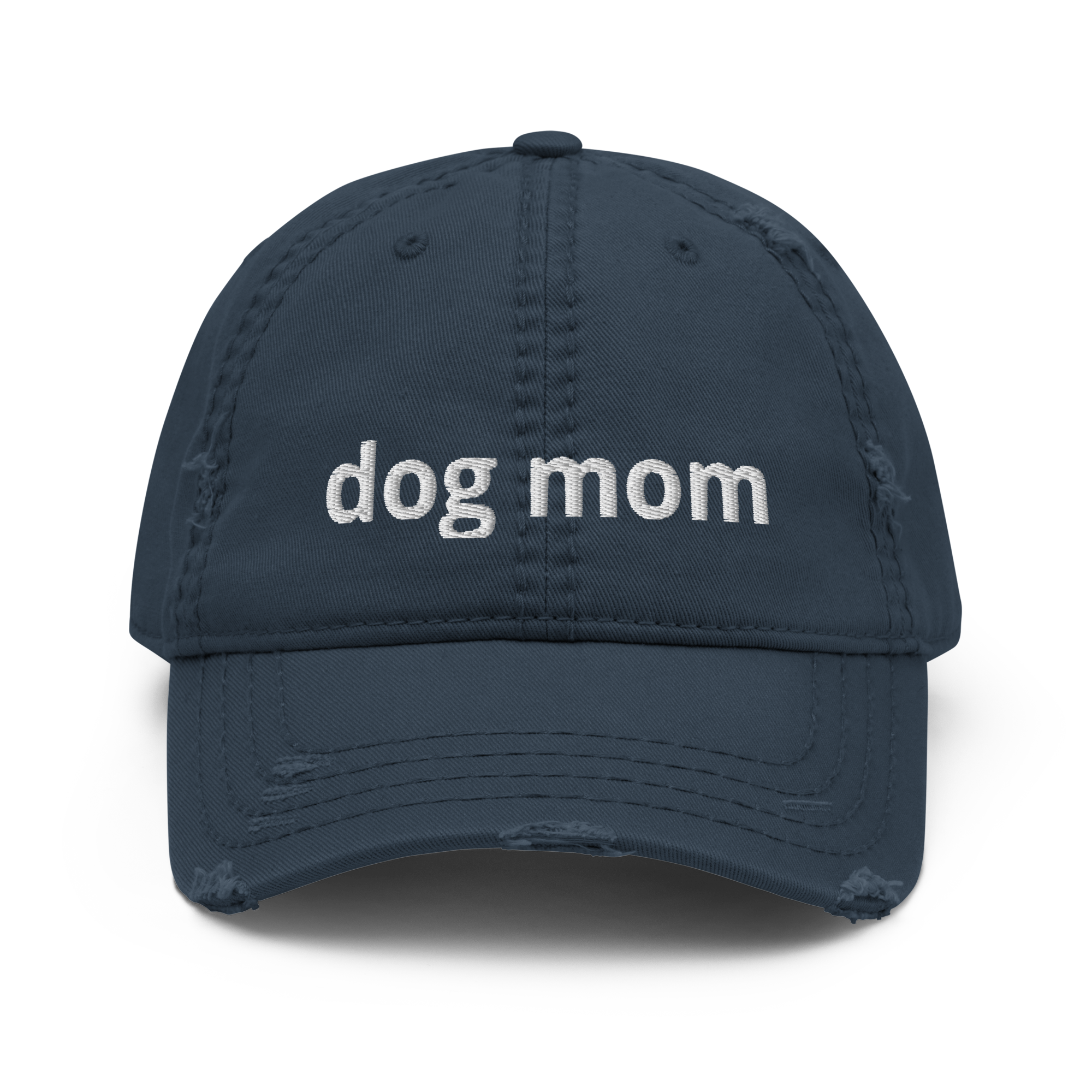 Dog Mom - Distressed Dad Hat