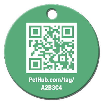 FINAL SALE: Basic Aluminum QR ID Pet Tag