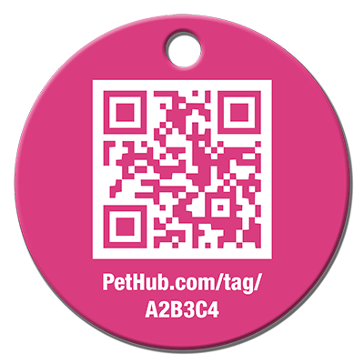 FINAL SALE: Basic Aluminum QR ID Pet Tag