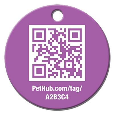 FINAL SALE: Basic Aluminum QR ID Pet Tag