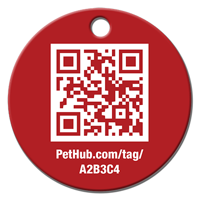 FINAL SALE: Basic Aluminum QR ID Pet Tag