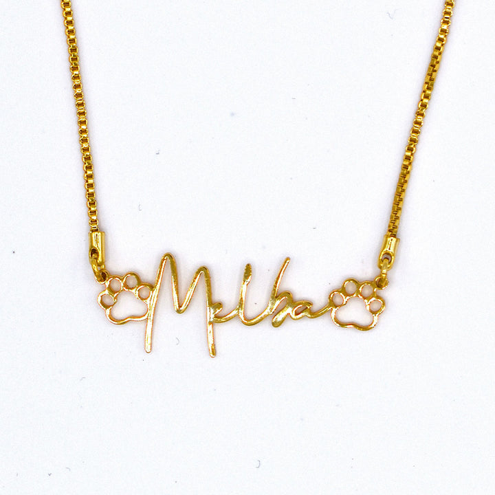 Script Name Necklace