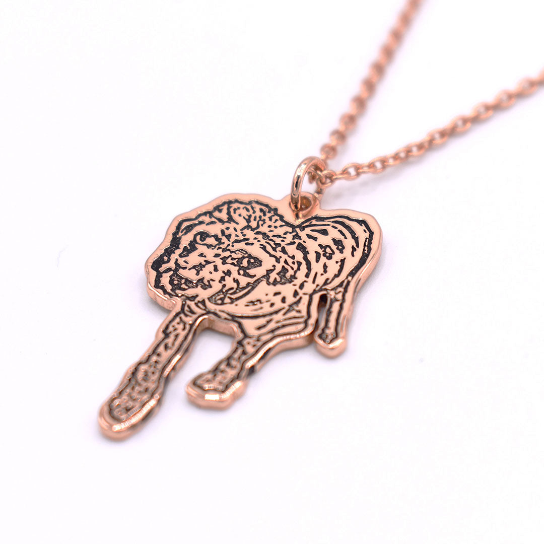 Pet Cutout Necklace