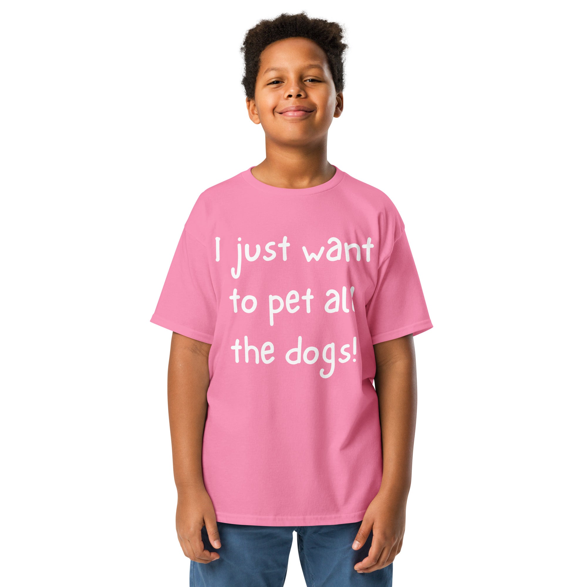 I Just Want to Pet All the Dogs! – Youth T-Shirt