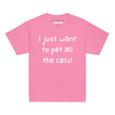 I Just Want to Pet All the Cats! - Youth T-Shirt