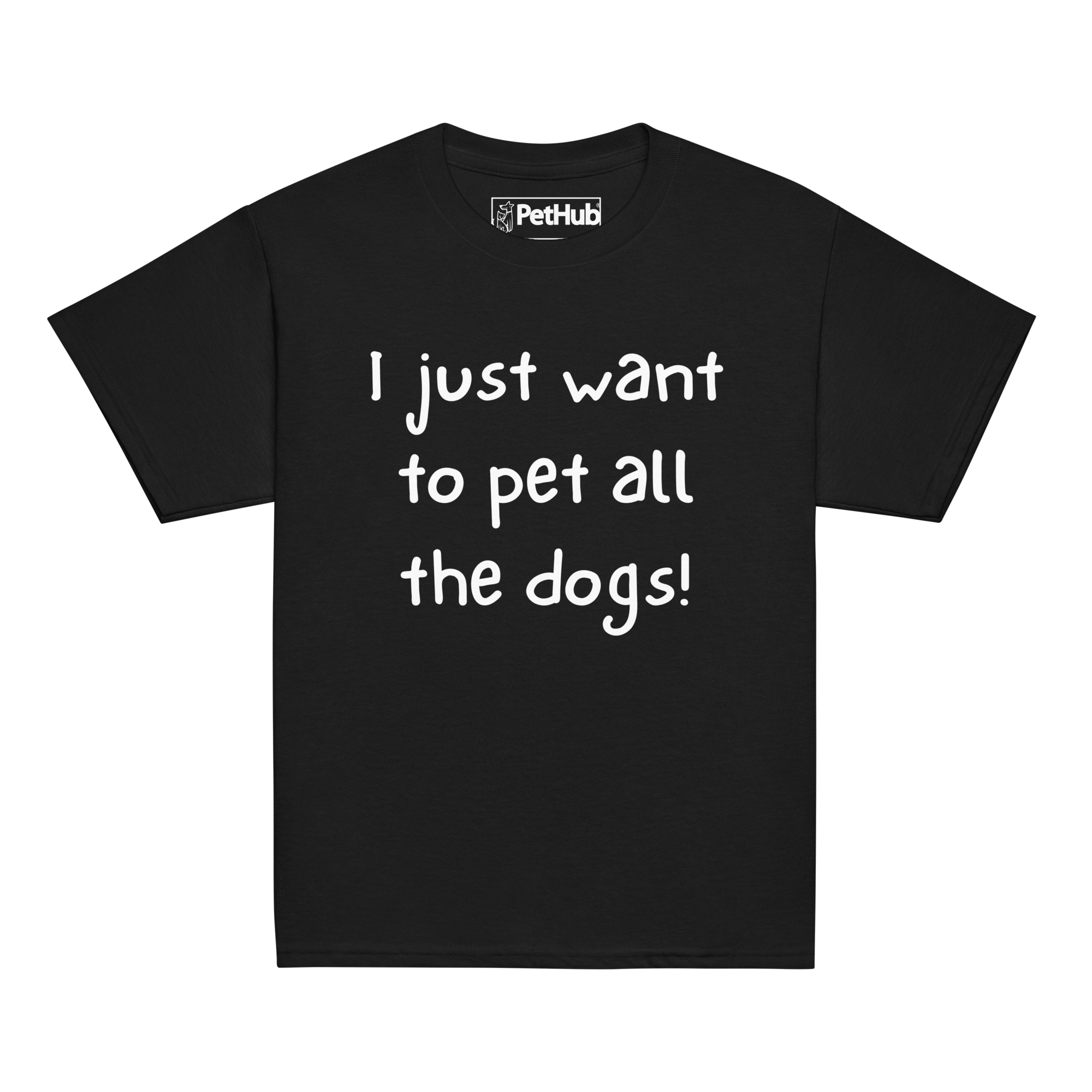 I Just Want to Pet All the Dogs! – Youth T-Shirt