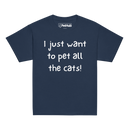 I Just Want to Pet All the Cats! - Youth T-Shirt