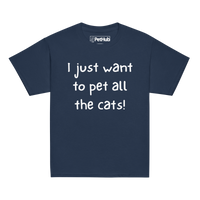 I Just Want to Pet All the Cats! - Youth T-Shirt